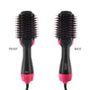 2 in 1 Multifunctional Hair Dryer Volumizer Rotating Hot Hair Brush Curler Roller Rotate Styler Comb Styling Curling Flat iron