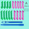 New Magic Curler 30cm Long Diameter 2.5cm Hair Curlers Diy Hair Salon Curlers Rollers Tool Soft Large Hairdressing Tools