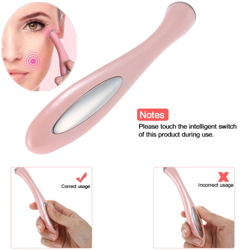 Beauty Mini Eye Massage Device Pen Type Electric Eye Massager Facials Moderna-Store Beauty Mini Eye Massage Device Pen Type Electric Eye Massager Facials Moderna-Store