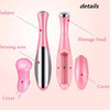 Beauty Mini Eye Massage Device Pen Type Electric Eye Massager Facials Vibration Thin Face Magic Stick Anti Bag Pouch & Wrinkle